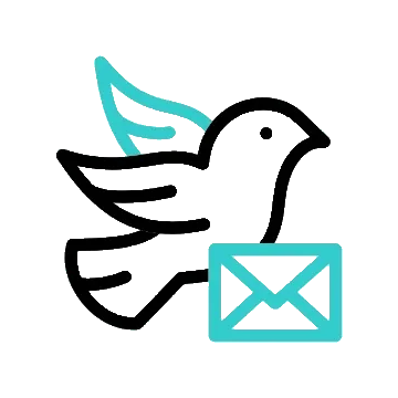 icono de teléfono de la esperanza con mensaje de apoyo emocional